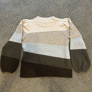 Democracy Color Block Sweater